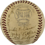 1948 Brooklyn Dodgers Team Autographed Official Frick NL Baseball With 31 Signatures Including Jackie Robinson PSA/DNA #AS04869