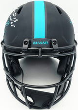 Dan Marino Autographed Miami Dolphins Eclipse Black Full Size Speed Authentic Helmet "HOF 05" Beckett BAS Witness #4W144018