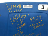Hulk Hogan Autographed Silverdome WrestleMania III Seat Back VW III vs. Andre Beckett BAS #AF01008