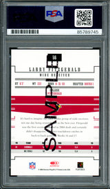 Larry Fitzgerald Autographed 2005 Donruss Gridiron Gear Sample Card #66 Arizona Cardinals Auto Grade Gem Mint 10 PSA/DNA #85789745