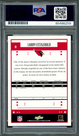 Larry Fitzgerald Autographed 2005 Score Card #8 Arizona Cardinals Auto Grade Gem Mint 10 PSA/DNA #85486259