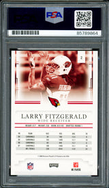 Larry Fitzgerald Autographed 2008 Prestige Card #2 Arizona Cardinals Auto Grade Gem Mint 10 PSA/DNA #85789864