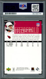 Larry Fitzgerald Autographed 2006 Upper Deck Card #1 Arizona Cardinals Auto Grade Gem Mint 10 PSA/DNA #85789795