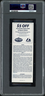 Ken Griffey Jr. Autographed 5/31/2010 Final Game Ticket Seattle Mariners PSA 10 Auto Grade Gem Mint 10 "Last Game" PSA/DNA #68034441