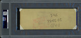Ty Cobb Autographed 3x8 Check Detroit Tigers PSA/DNA #85810482