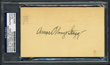 Amos Alonzo Stagg Autographed Government Postcard University of Chicago Coach PSA/DNA #84057499