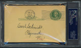 Amos Alonzo Stagg Autographed Government Postcard University of Chicago Coach PSA/DNA #84057499