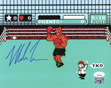 Mike Tyson Autographed 8x10 Photo Punch-Out!! JSA #WB657950