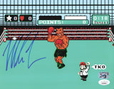 Mike Tyson Autographed 8x10 Photo Punch-Out!! JSA #WB638084