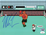 Mike Tyson Autographed 8x10 Photo Punch-Out!! JSA #WB638086