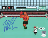 Mike Tyson Autographed 8x10 Photo Punch-Out!! JSA #WB638092
