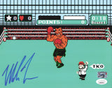 Mike Tyson Autographed 8x10 Photo Punch-Out!! JSA #WB638104
