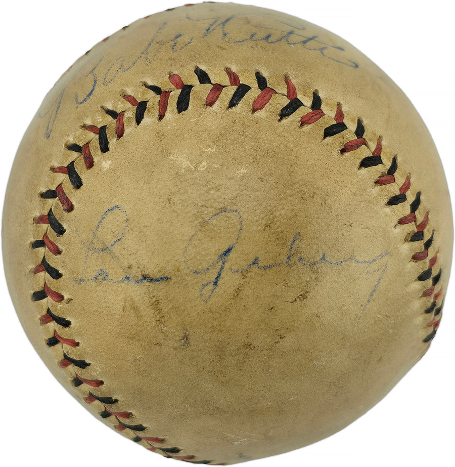 Autographed Babe Ruth Baseballs, Babe Ruth Signed Baseballs, Babe Ruth ...