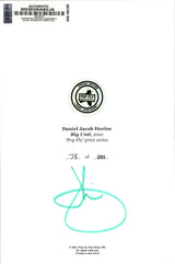Randy Johnson Autographed Pop Fly Pop Shop Print "Big Unit" Seattle Mariners Signed by Artist #78/295 SKU #266180