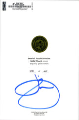 Joe Berton "Sidd Finch" Autographed Pop Fly Pop Shop Print New York Mets "Happy April Fools! Sidd Finch A.K.A Joe Berton" Signed by Artist #408/417 SKU #266188