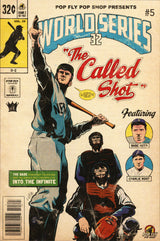 Unsigned Babe Ruth "The Called Shot" New York Yankees Pop Fly Pop Shop Print Signed by Artist #395/569 SKU #266199