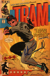 Alan Trammell Autographed Pop Fly Pop Shop Print "Tram" Detroit Tigers Signed by Artist #151/500 SKU #266202