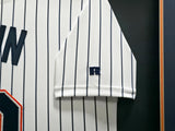 San Diego Padres Tony Gwynn Autographed Framed White Pinstripes 30 Year Anniversary Russell Jersey Beckett BAS QR #BW06390