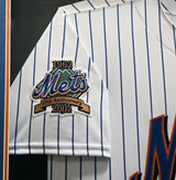 New York Mets Tom Seaver Autographed Framed White Pinstripes Rawlings 40th Anniversary Jersey #2/41 Beckett BAS QR #BU84002