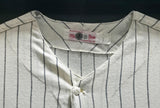 New York Yankees Mickey Mantle Autographed Framed White Pinstripes Mitchell & Ness AL 50th Anniversary Jersey Beckett BAS #AE15125