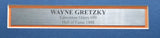Edmonton Oilers Wayne Gretzky Autographed Framed Orange & Blue Jersey PSA/DNA & Beckett BAS #AE16694