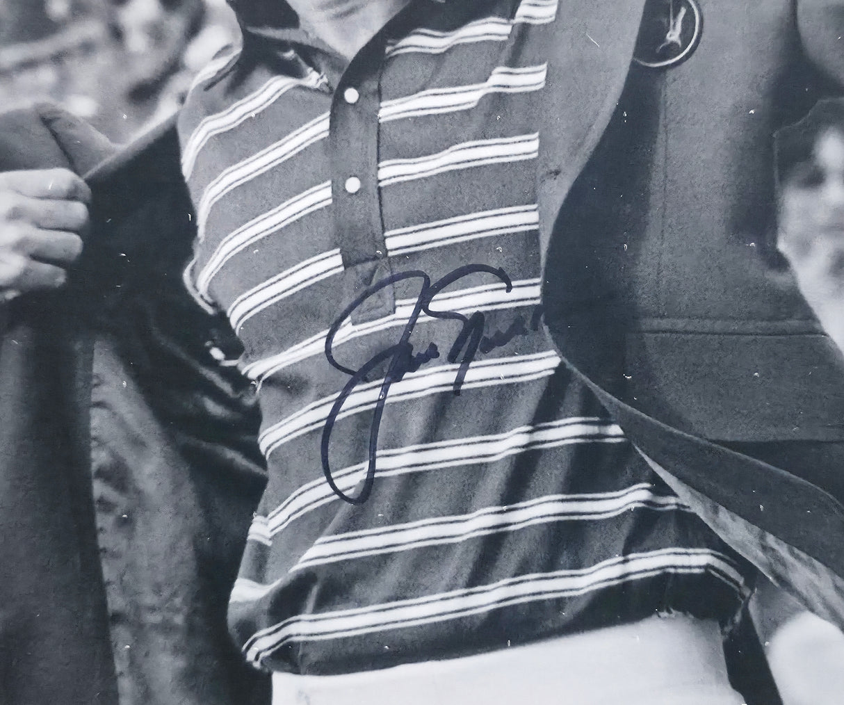 Jack Nicklaus Autographed Framed 8x10 Photo Beckett BAS #AE85463