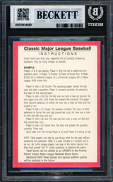 Mark McGwire & Jose Canseco Autographed 1988 Classic Card Oakland A's Auto Grade Gem Mint 10 Vintage Signature Beckett BAS #20454689