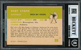 Bart Starr Autographed 1961 Fleer Card #88 Green Bay Packers Beckett BAS #20457714