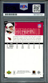 Larry Fitzgerald Autographed 2006 Upper Deck Card #1 Arizona Cardinals Auto Grade Gem Mint 10 PSA/DNA #85789787