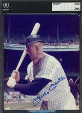Mickey Mantle Autographed 8x10 Photo New York Yankees Auto Grade Gem Mint 10 Beckett BAS #20497733