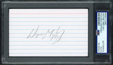 Wayne Gretzky Autographed 3x5 Index Card Edmonton Oilers PSA/DNA #85766903