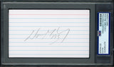 Wayne Gretzky Autographed 3x5 Index Card Edmonton Oilers PSA/DNA #85766908
