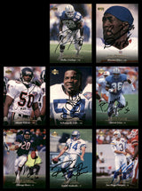 47 Count Lot of Autographed 1995 Upper Deck Football Cards (All Different) SKU #266476