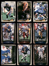 40 Count Lot of Autographed 1998-2000 Upper Deck Football Cards (All Different) SKU #266478