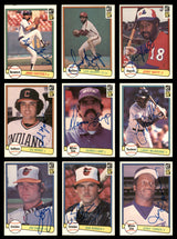75 Count Lot of Autographed 1982 Donruss Baseball Cards (All Different) SKU #266484