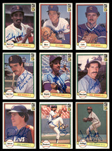 55 Count Lot of Autographed 1982 Donruss Baseball Cards (All Different) SKU #266485