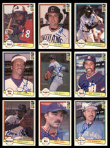 55 Count Lot of Autographed 1982 Donruss Baseball Cards (All Different) SKU #266485