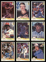 55 Count Lot of Autographed 1982 Donruss Baseball Cards (All Different) SKU #266485