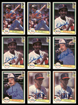 48 Count Lot of Autographed 1982 Donruss Baseball Cards SKU #266486