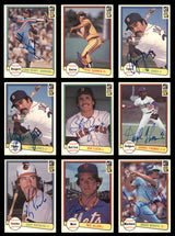 48 Count Lot of Autographed 1982 Donruss Baseball Cards SKU #266486