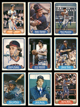 37 Count Lot of Autographed 1982 Fleer Baseball Cards (All Different) SKU #266487