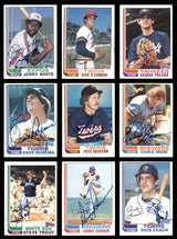 58 Count Lot of Autographed 1982 Topps Baseball Cards SKU #266488