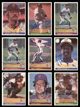 55 Count Lot of Autographed 1984 Donruss Baseball Cards SKU #266492