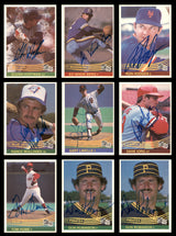 55 Count Lot of Autographed 1984 Donruss Baseball Cards SKU #266492