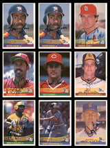 55 Count Lot of Autographed 1984 Donruss Baseball Cards SKU #266492