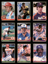 54 Count Lot of Autographed 1985 Donruss Baseball Cards (All Different) SKU #266494