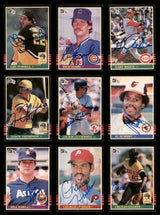 54 Count Lot of Autographed 1985 Donruss Baseball Cards (All Different) SKU #266494