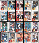 100 Count Lot of Autographed 1984 Topps Baseball Cards SKU #266495
