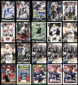 96 Count Lot of Autographed Assorted Football Cards SKU #266498