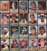 113 Count Lot of Autographed 1984 Donruss Baseball Cards (All Different) SKU #266499